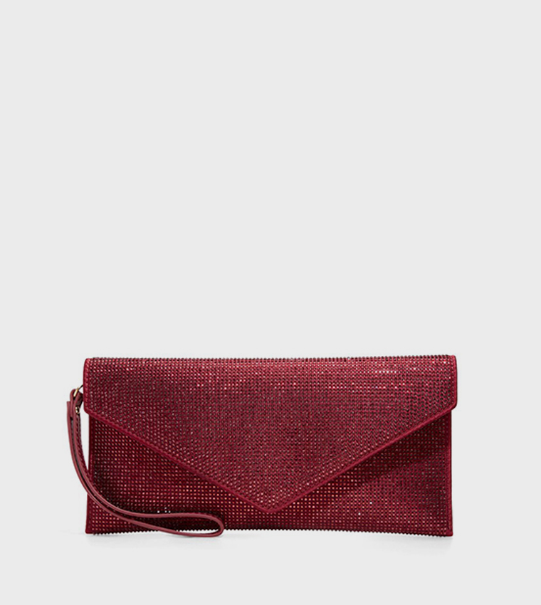 حقيبة كلاتش مزينة