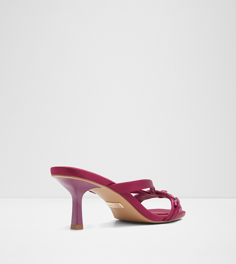 MARCELLINE Embellished Heel Sandals