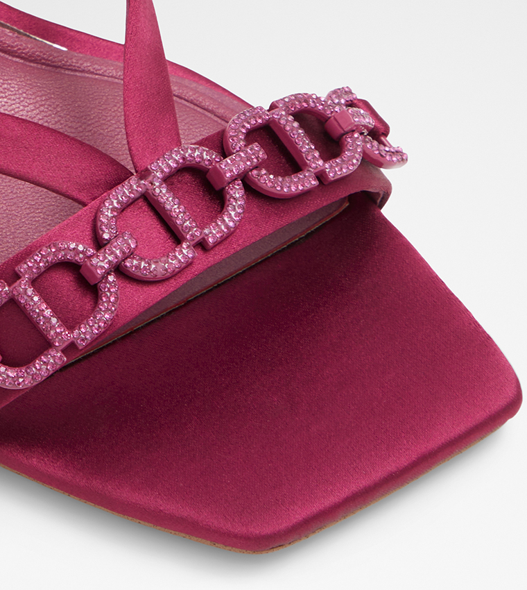 MARCELLINE Embellished Heel Sandals