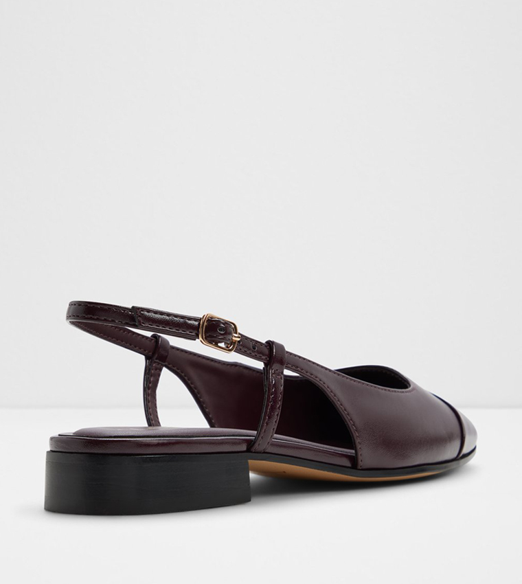 Aldo  Flat Sandals - Burgundy Flat Sandals