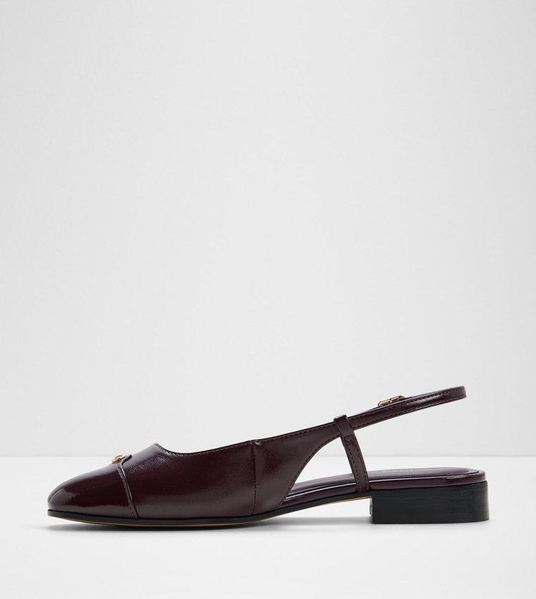 Aldo  Flat Sandals - Burgundy Flat Sandals