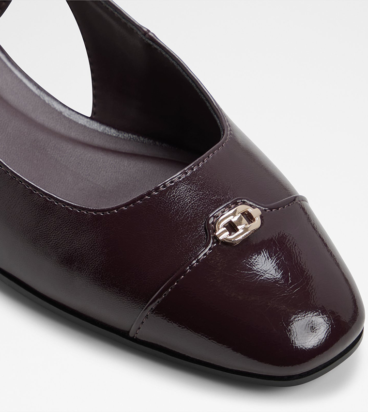 Aldo  Flat Sandals - Burgundy Flat Sandals