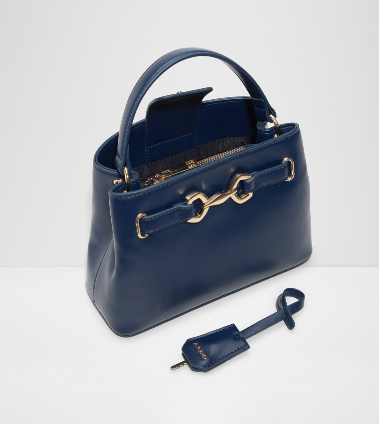 MARINIA Textured Top Handle Bag