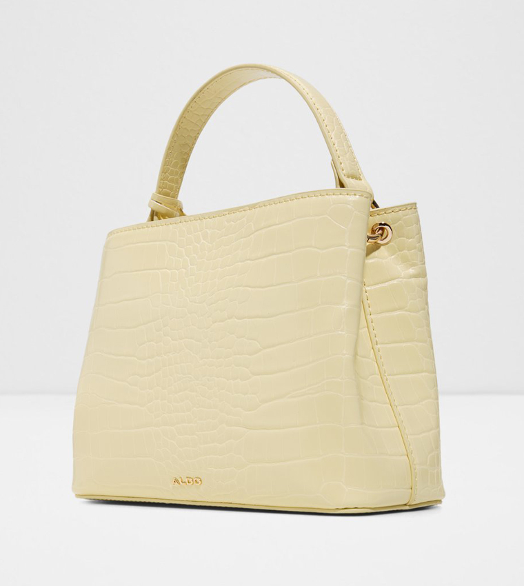 MARINIA Textured Top Handle Bag