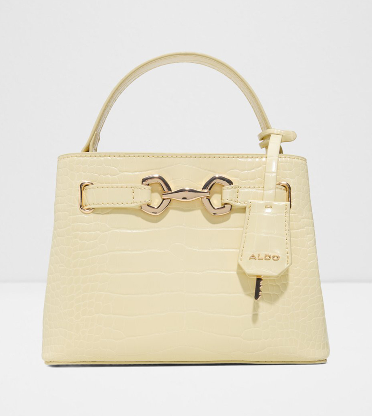 MARINIA Textured Top Handle Bag