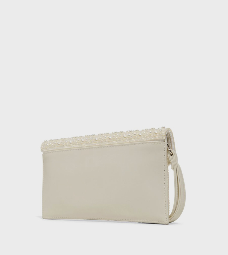 MARRGOT Embellished Flap Clutch Bag