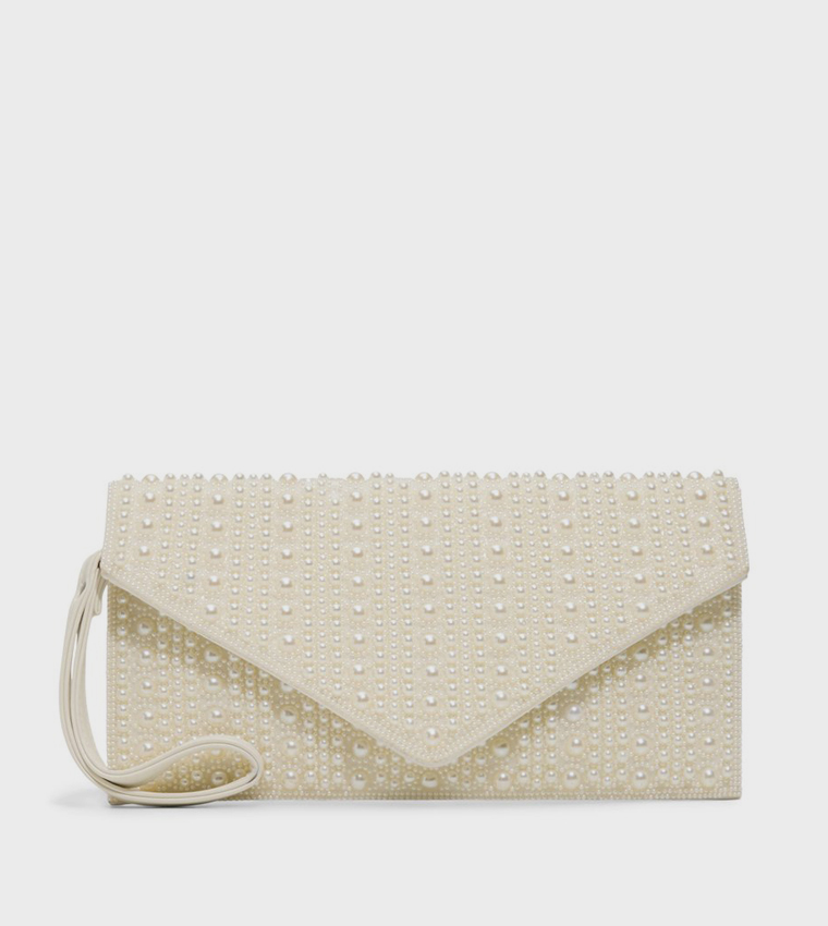 MARRGOT Embellished Flap Clutch Bag