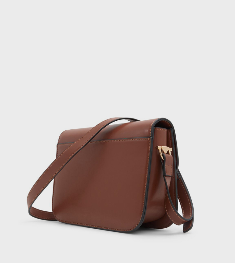 MARYJANE Snap Closure Crossbody Bag