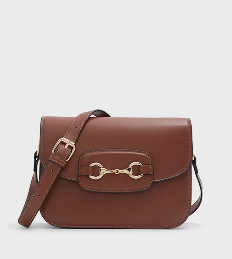 MARYJANE Snap Closure Crossbody Bag