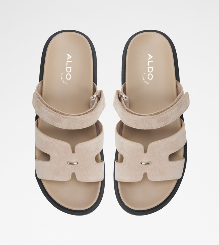 ألدو  الصنادل المسطحة - بيج Flat Sandals