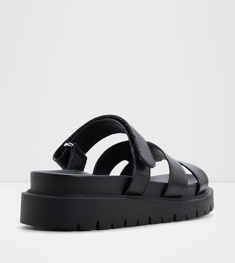 ألدو  الصنادل المسطحة - أسود Flat Sandals