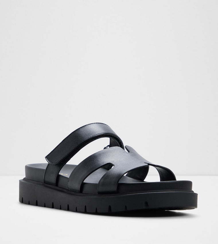 ألدو  الصنادل المسطحة - أسود Flat Sandals