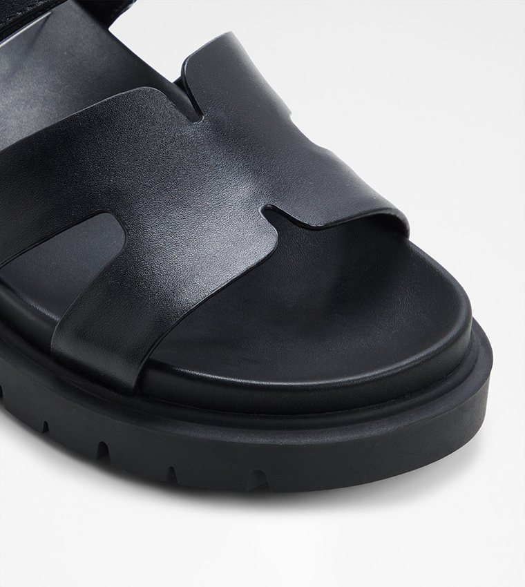 ألدو  الصنادل المسطحة - أسود Flat Sandals