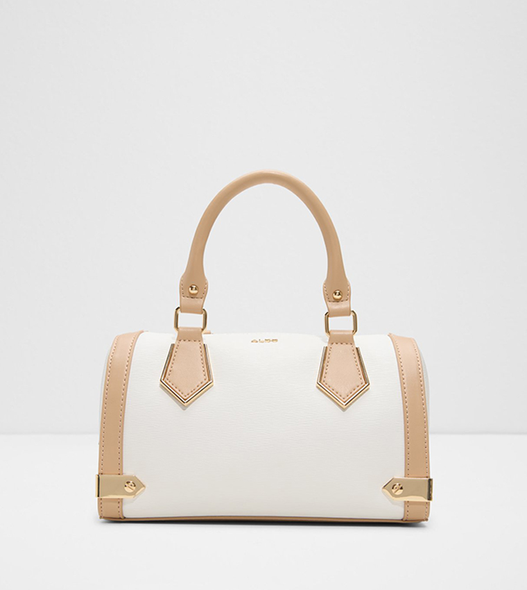 MAYBRY Textured Satchel Bag