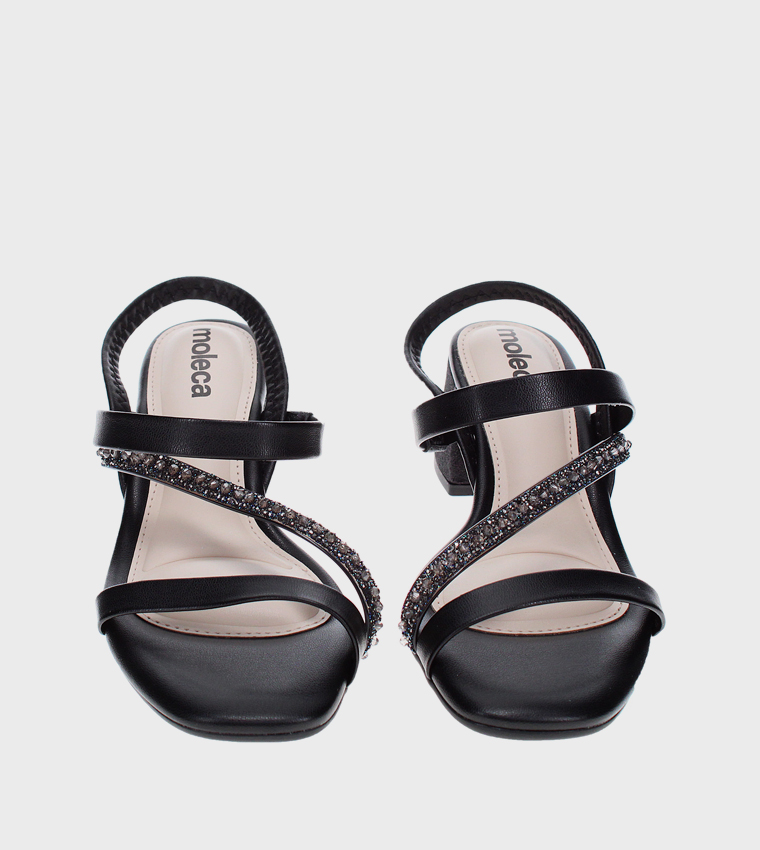 Moleca  Heels - Black Heels