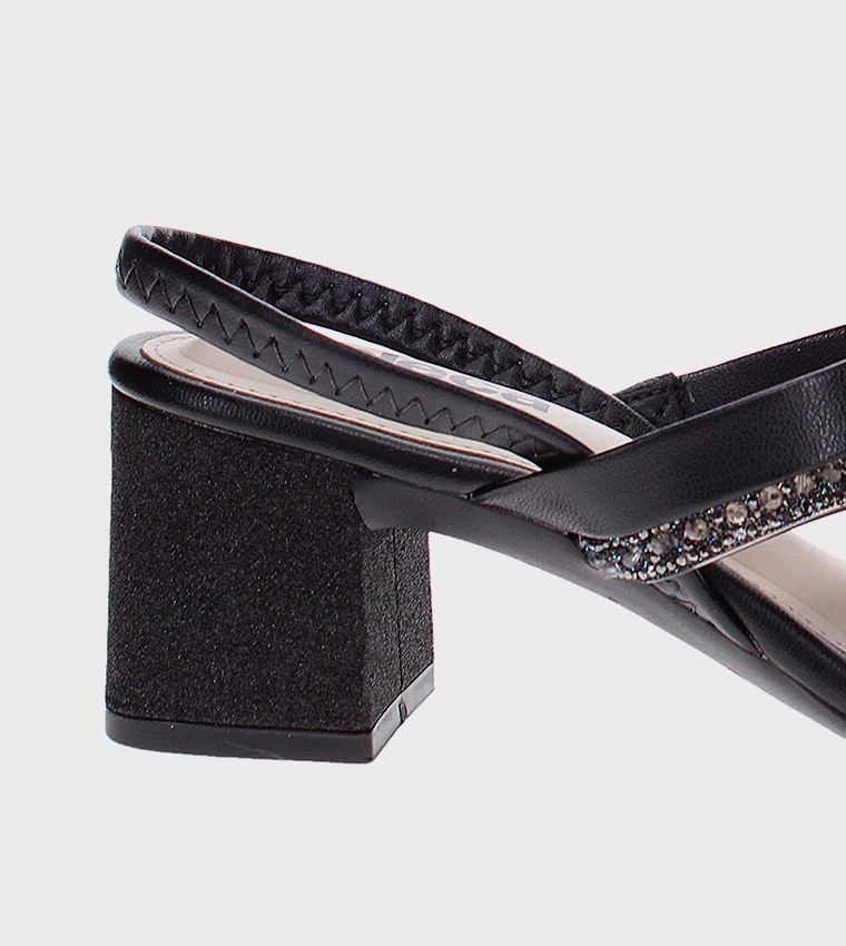 Moleca  Heels - Black Heels