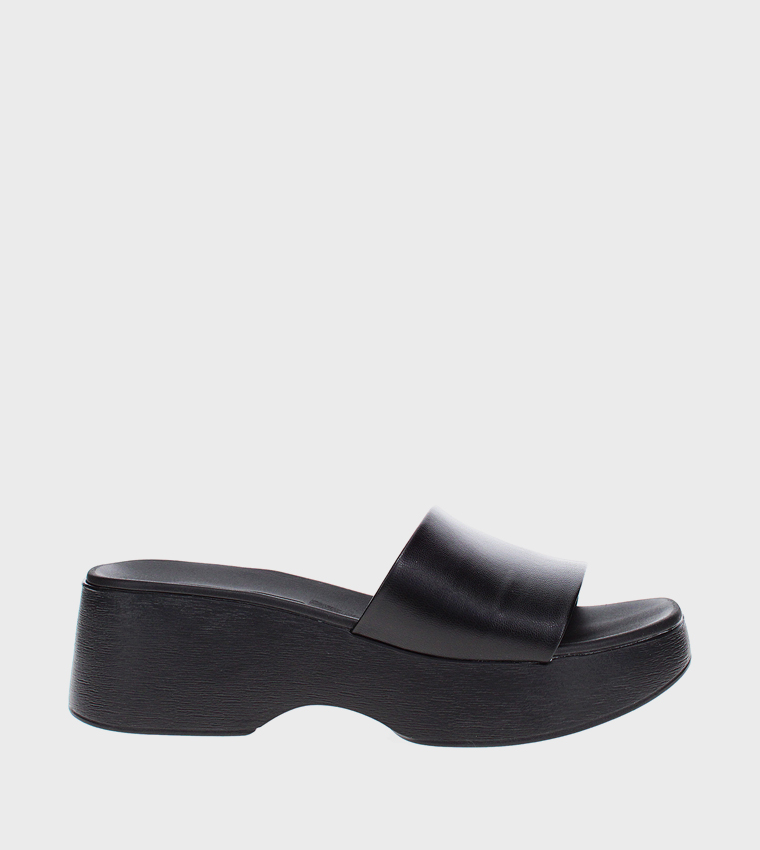 Moleca  Wedges - Black Wedges