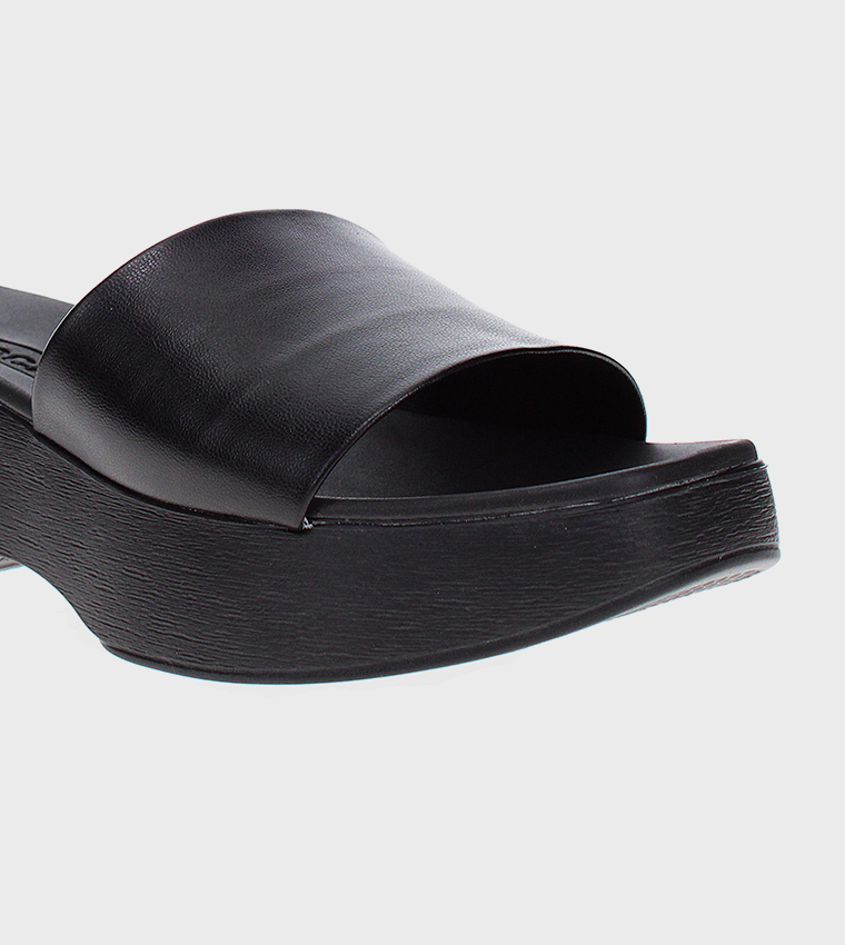Moleca  Wedges - Black Wedges