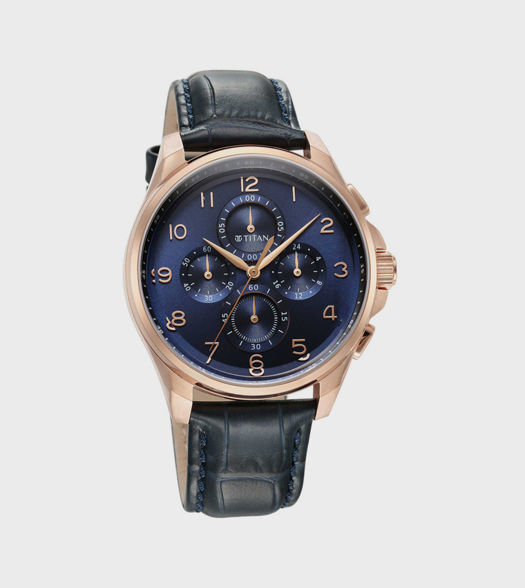 CLASSIC CHRONO Blue Dial Multifunction Watch
