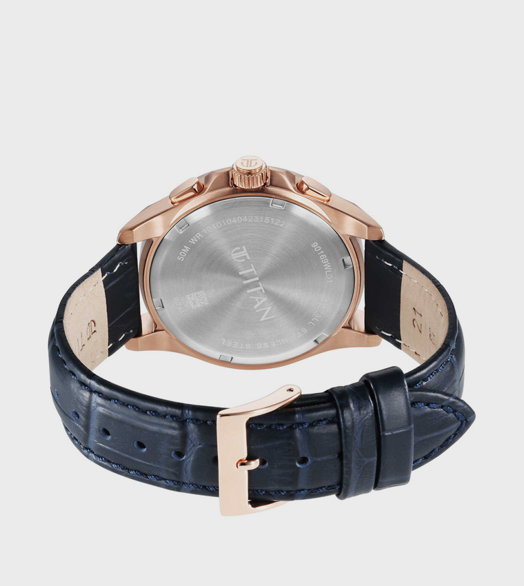 CLASSIC CHRONO Blue Dial Multifunction Watch