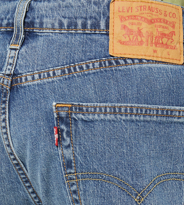 505™ Washed Straight Fit Jeans