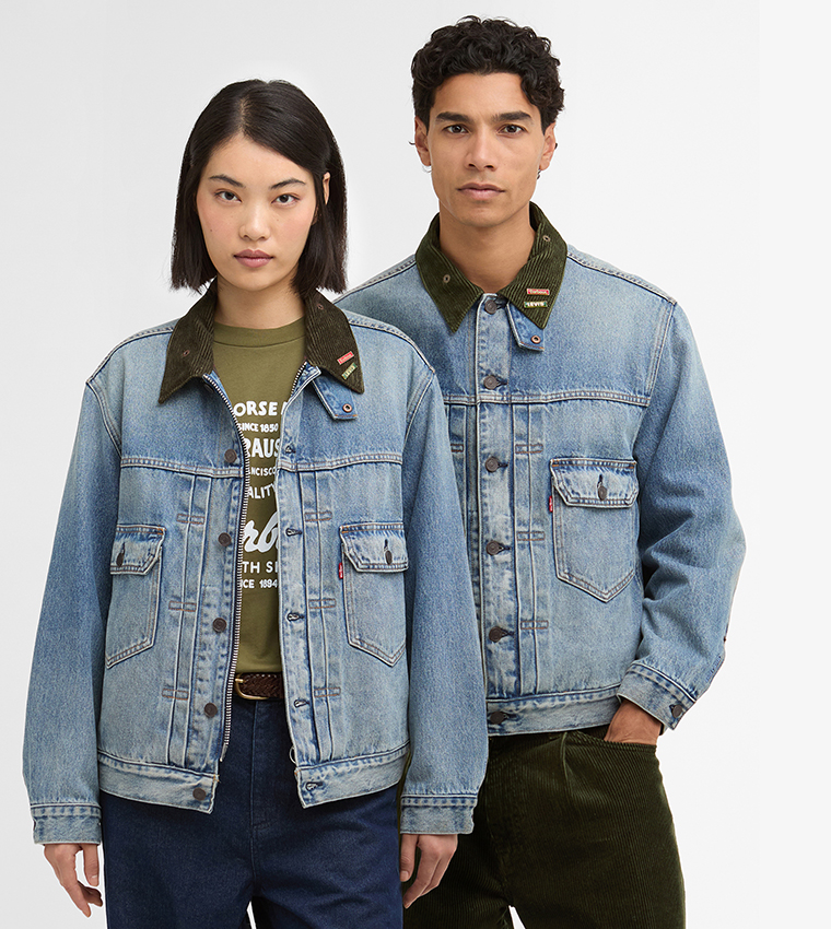 Barbour X Levis Type II Denim Jacket