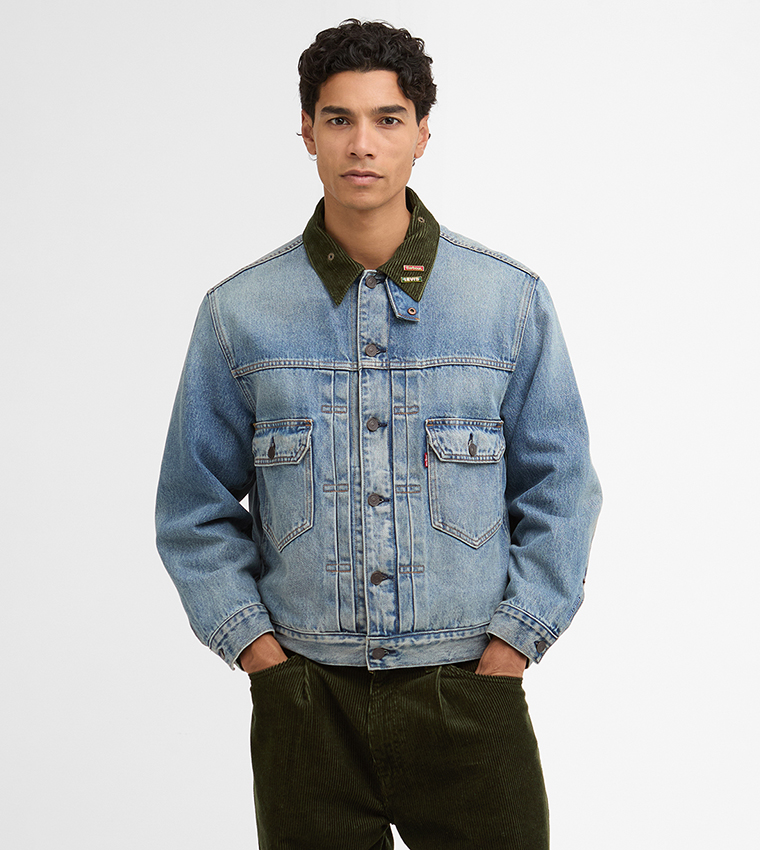 Barbour X Levis Type II Denim Jacket