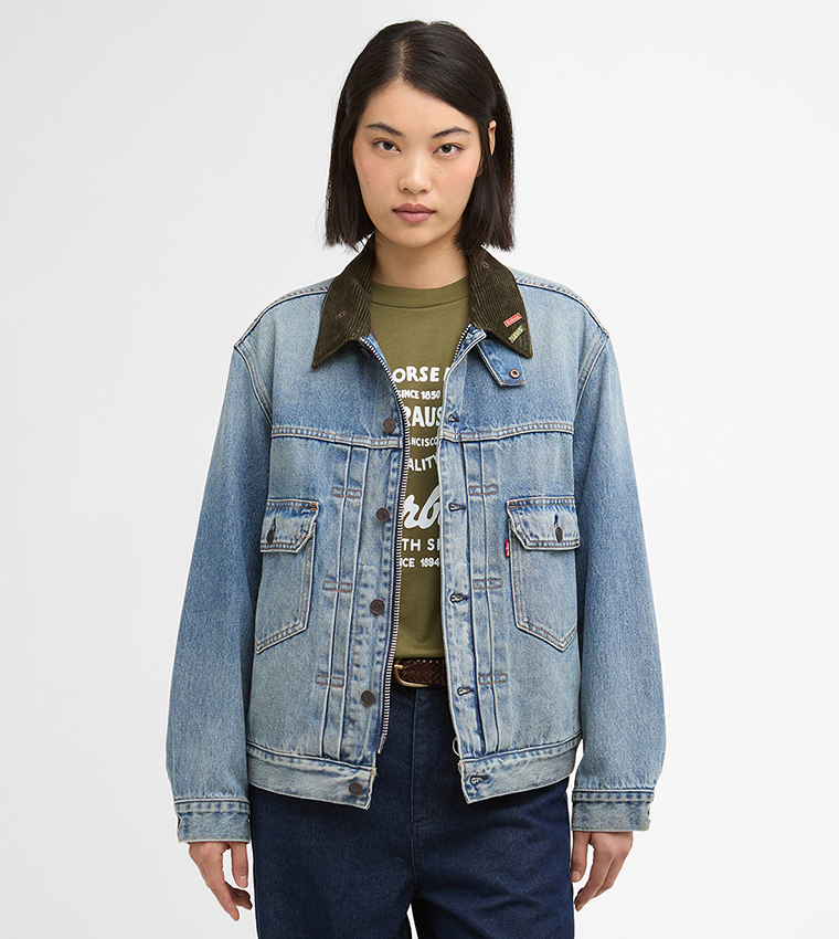Barbour X Levis Type II Denim Jacket