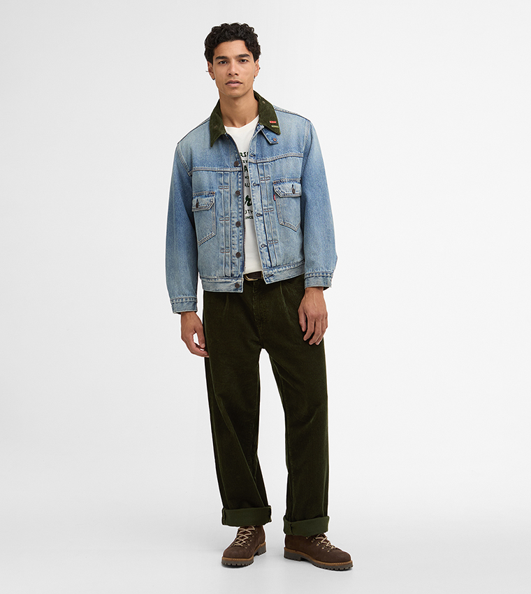 Barbour X Levis Type II Denim Jacket
