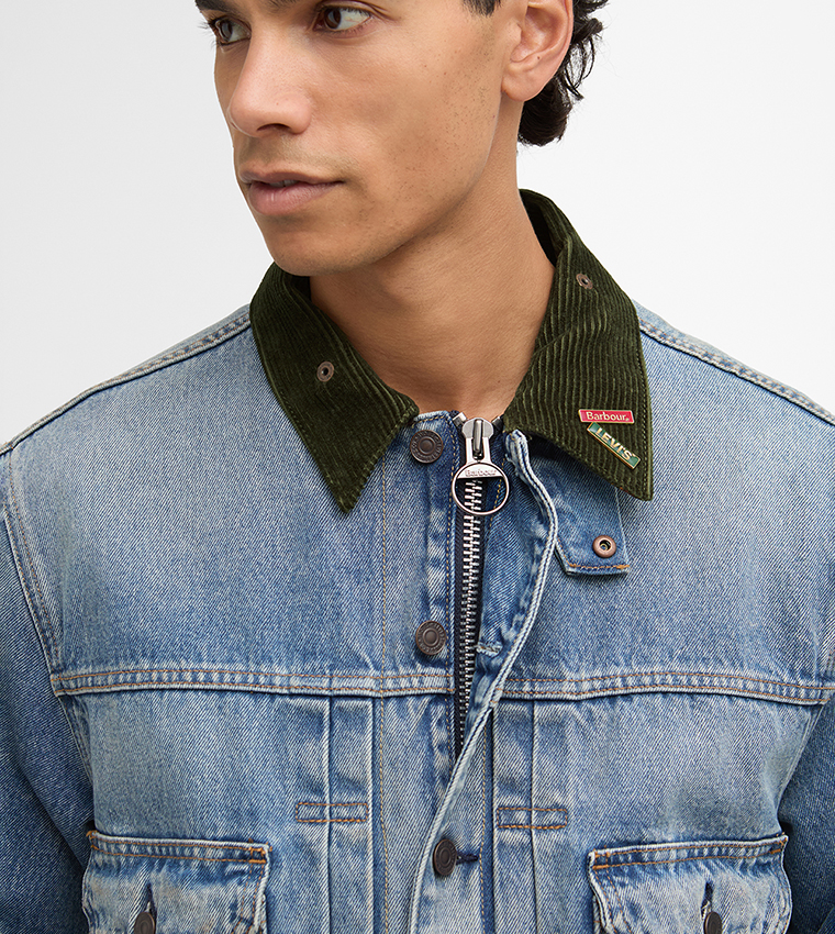 Barbour X Levis Type II Denim Jacket