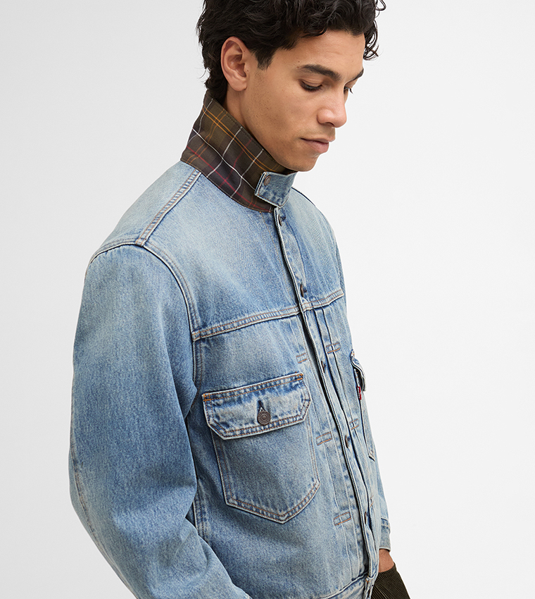 Barbour X Levis Type II Denim Jacket