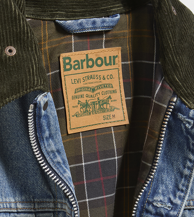 Barbour X Levis Type II Denim Jacket