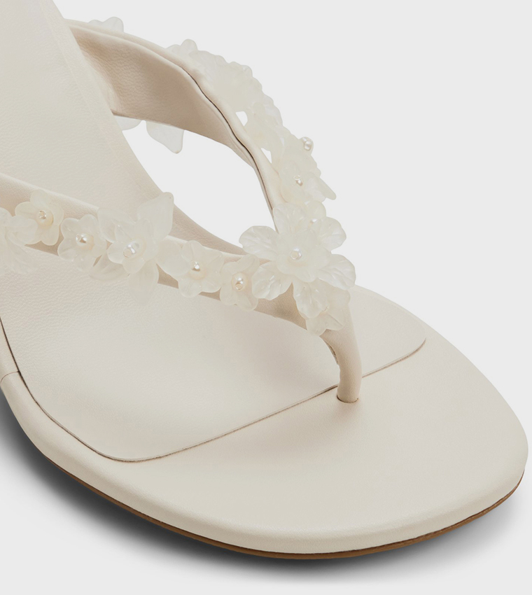 MEADOWW Thong-Strap Heel Sandals