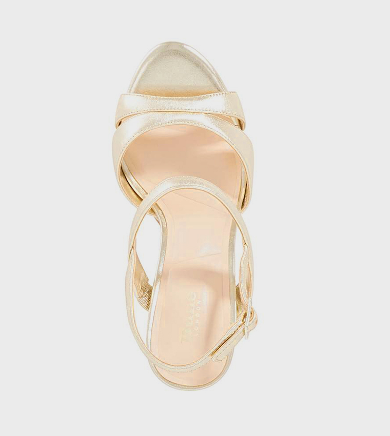 MESSER Open Toe Block Heel Sandals