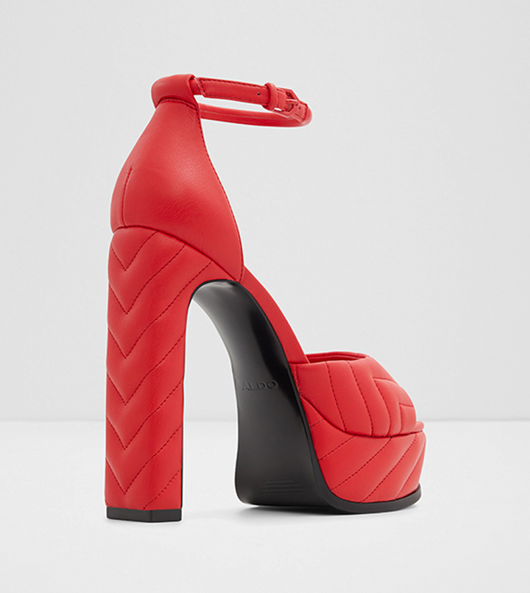 Milena Ankle Belt High Heeled Sandals-Pillow Walk Collections 