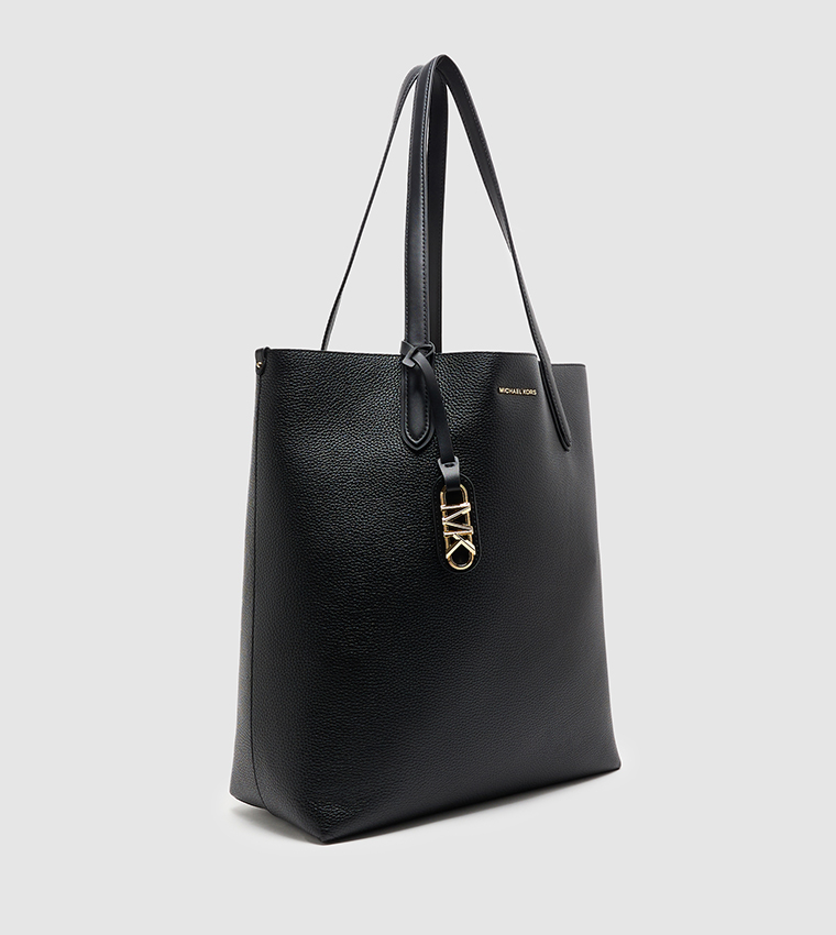 ELIZA Textured Tote Bag with Card Holder