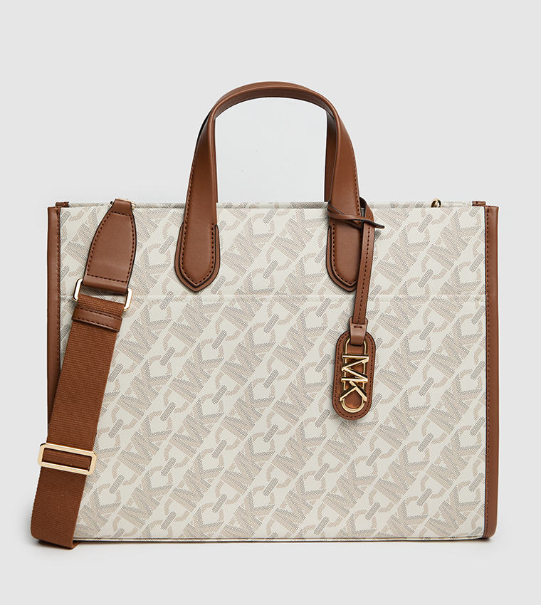 Monotype Printed Tote Bag