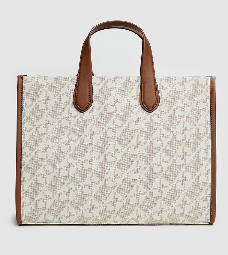 Monotype Printed Tote Bag