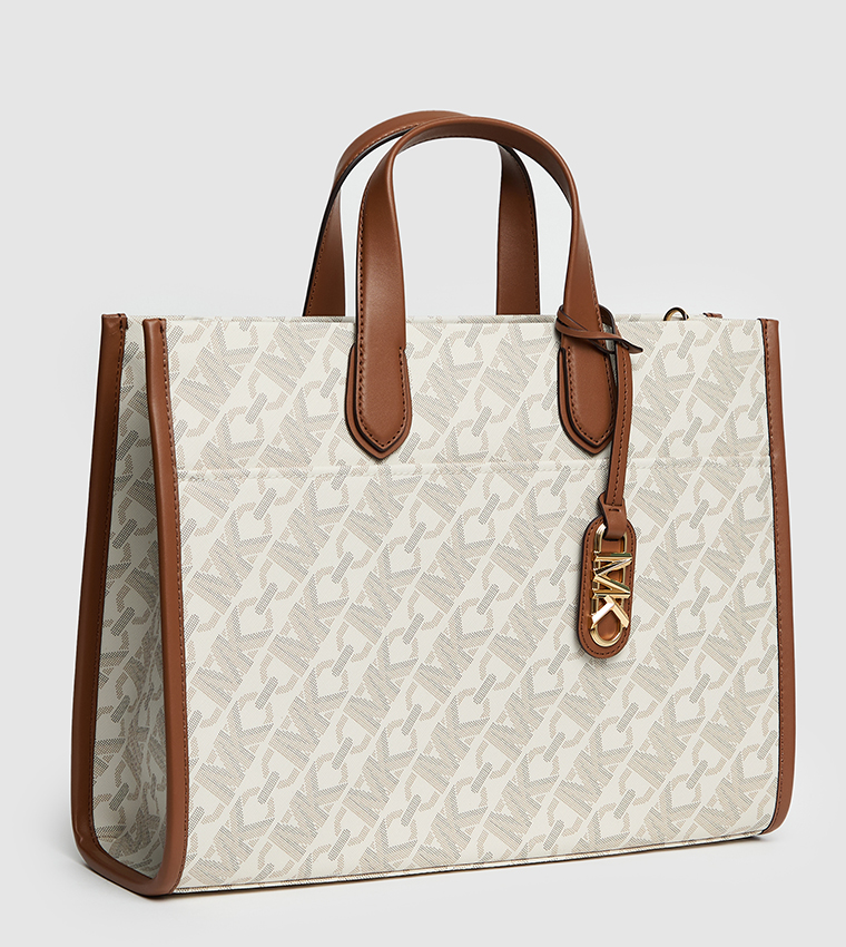 Monotype Printed Tote Bag