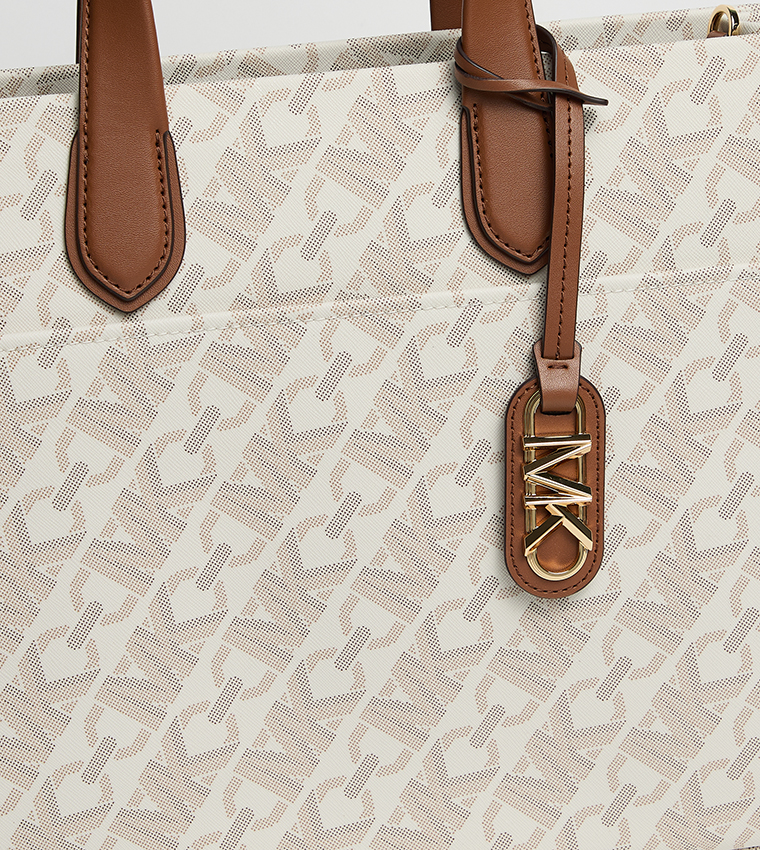 Monotype Printed Tote Bag