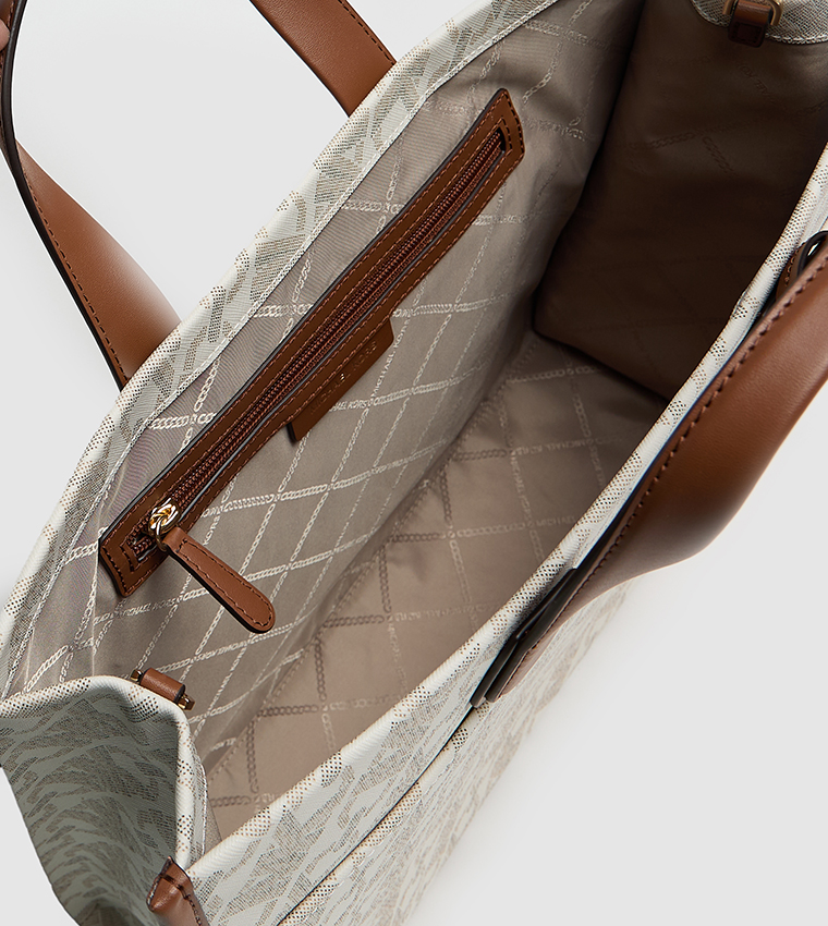 Monotype Printed Tote Bag