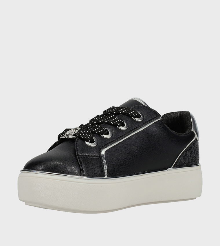 JORDANA MCCLAIN Monogram Low-Top Sneakers