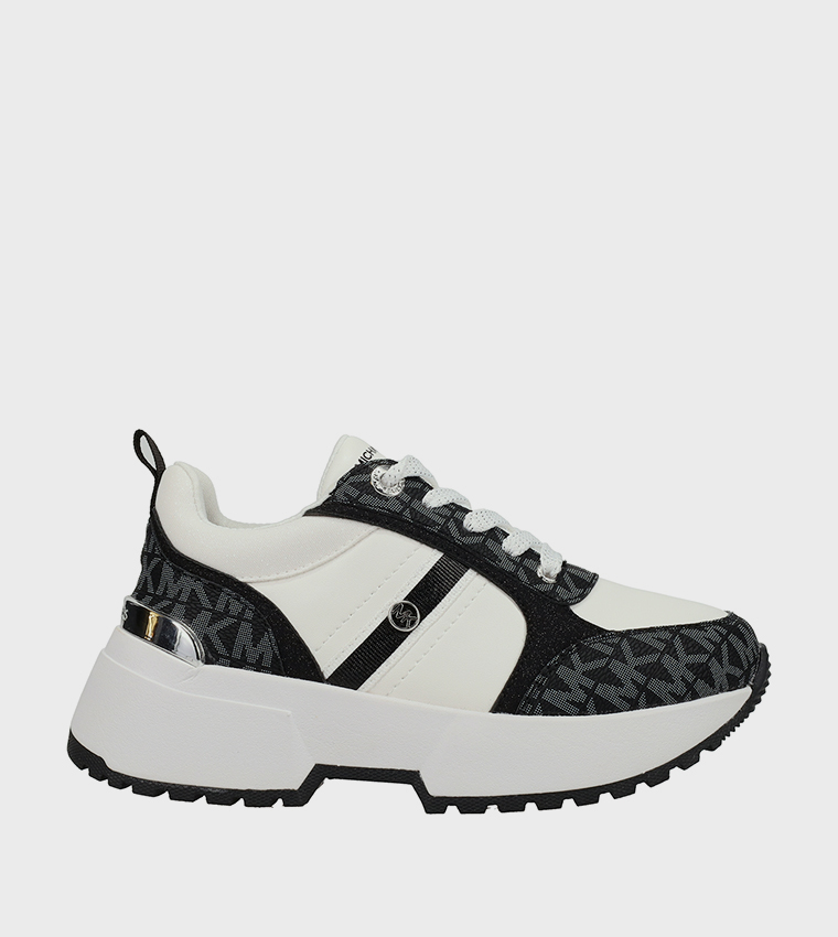 COSMO MEYERS Monogram Chunky Sneakers