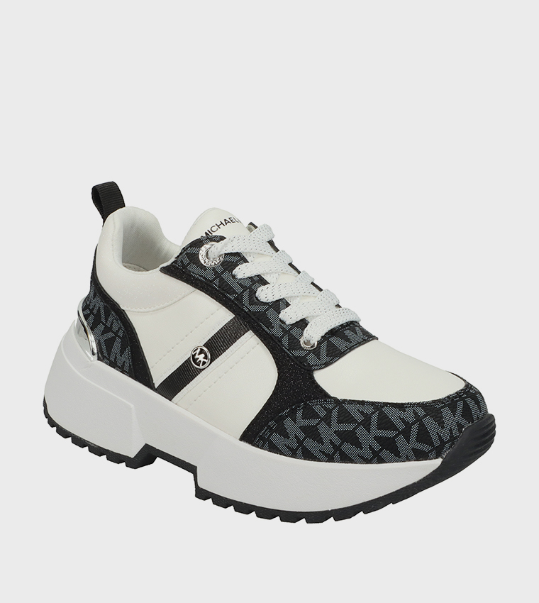 COSMO MEYERS Monogram Chunky Sneakers