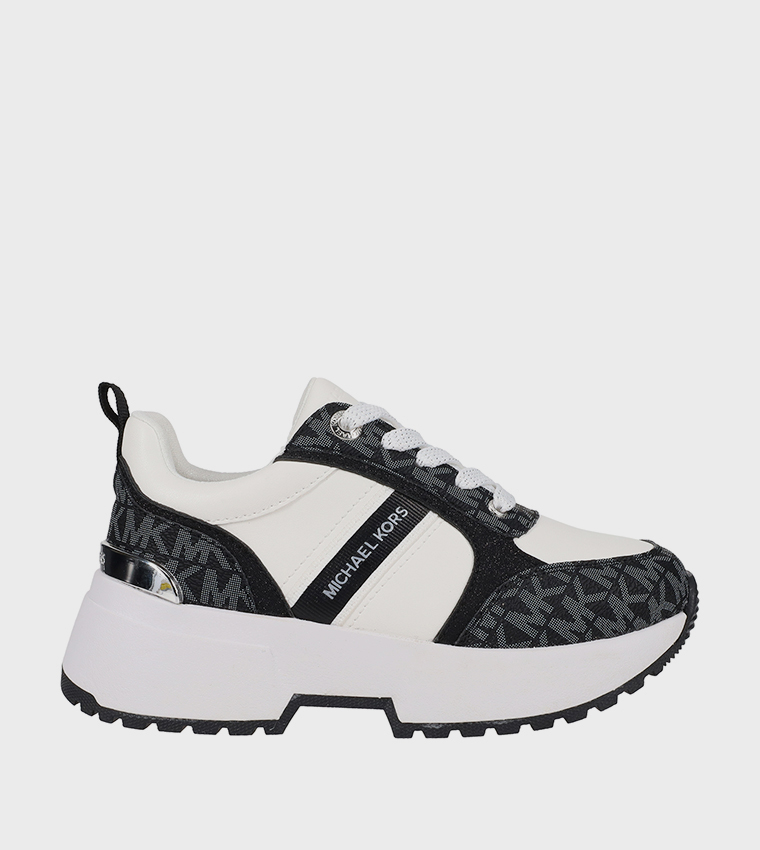 COSMO MEYERS Monogram Chunky Sneakers