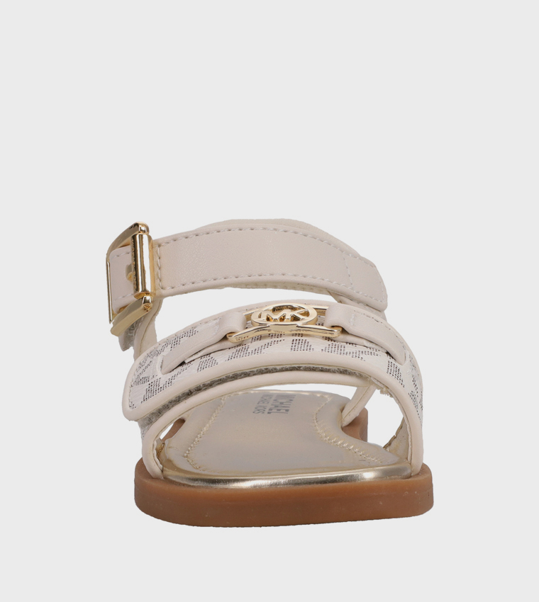 KIERAN Open Toe Flat Sandals