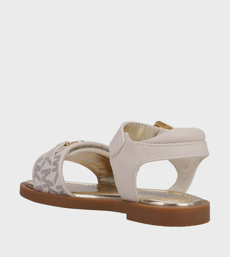 KIERAN Open Toe Flat Sandals