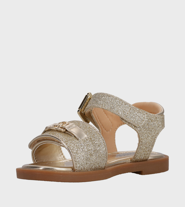 KIERAN Open Toe Flat Sandals