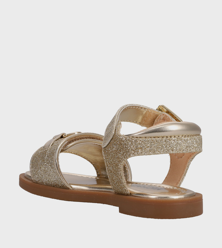 KIERAN Open Toe Flat Sandals