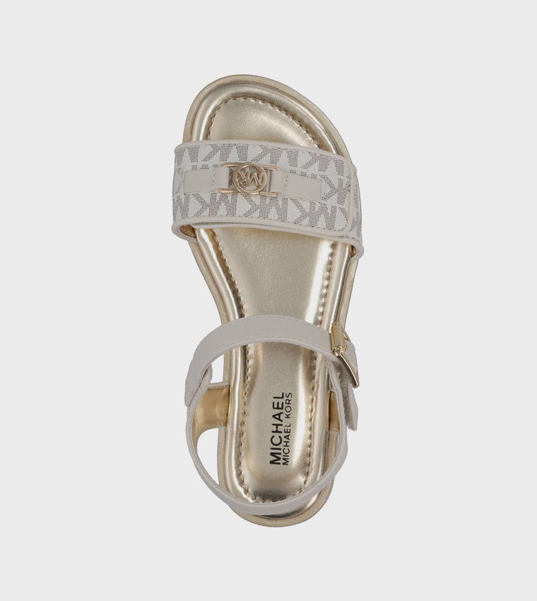 BRANDY KIERAN Open Toe Flat Sandals